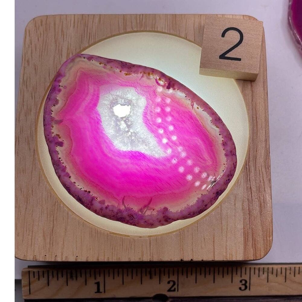 Colorful Dyed Agate Slab/Slice - 2